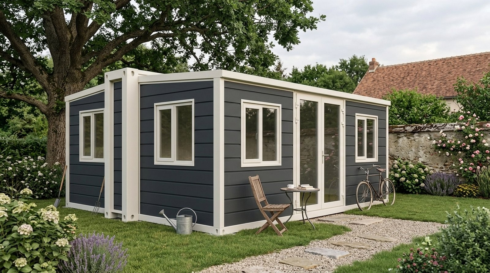 Mini 26 m² — maison modulaire Conteneur Angélique